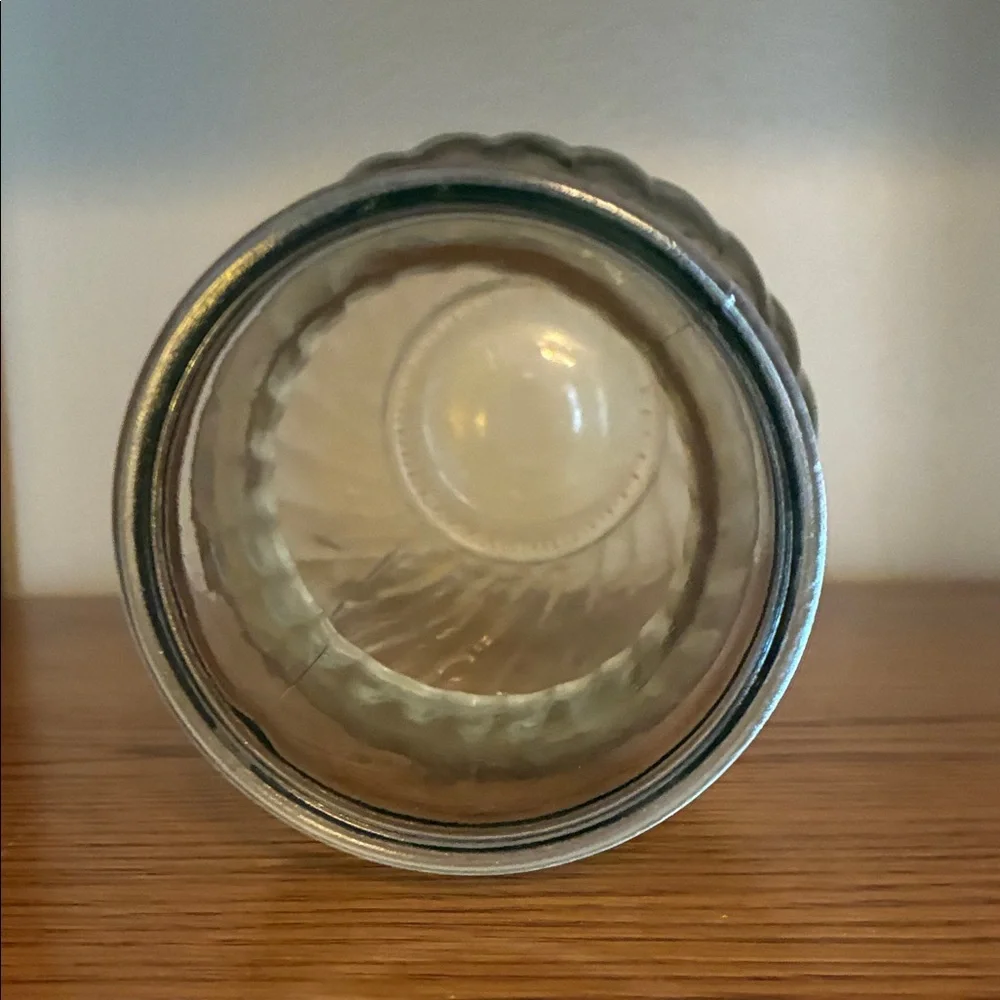 Clear Glass Swirl Vase - Home Accents